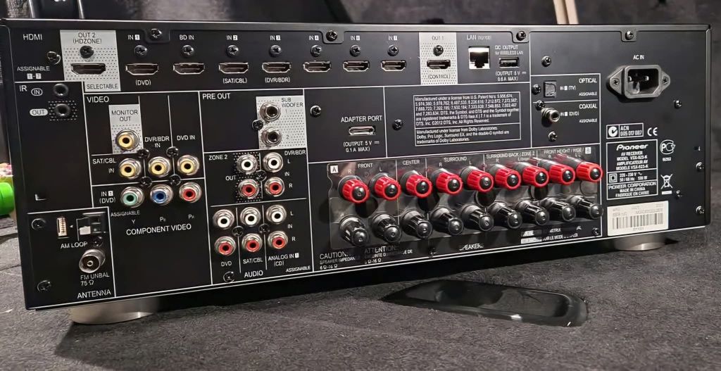 4k ресийвър pioneer vsx-923-K bluetooth