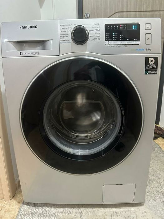 Продам стиральную машинку Samsung eco bubble загрузка 6.5 кг