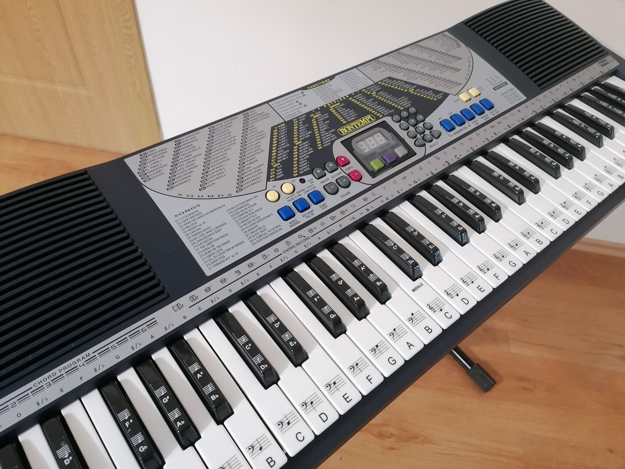 BONTEMPI PM-68 S pian digital polifonic keyboard orga