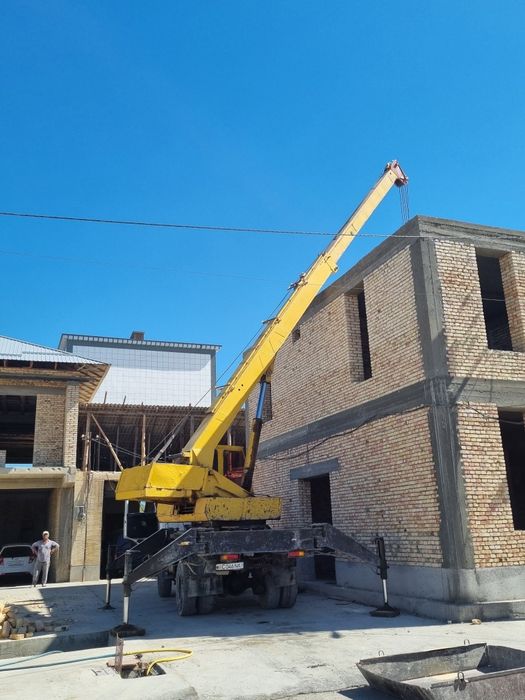 Avto kran super maz 14 tonna 14  metr