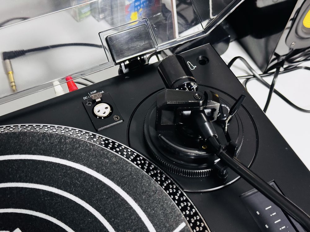 Pick-up Img StageLine DJP-200,direct drive,pitch adj,lamp dc12V