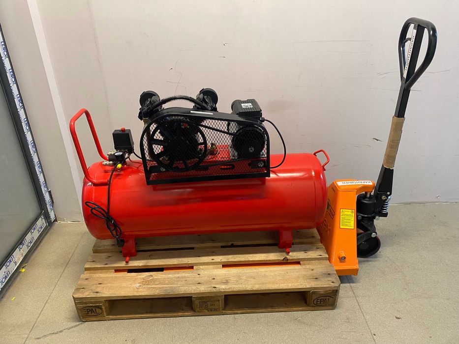 120119	Компресор 200L 2.2kW 250L/min 2цил. ремък RD-AC19