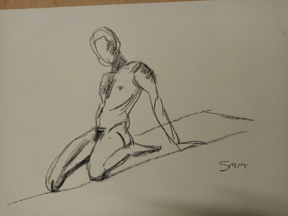 Model de Nud - Sculptură - Portret și Schiță