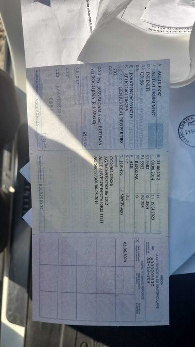 INFINITY QX 56 - De vânzare