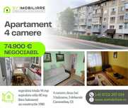 Apartament cu 4 camere, etaj intermediar, in Pipirig