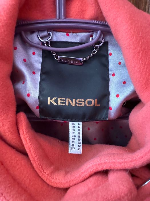 Дамско палто Kensol (вълна и кашмир)