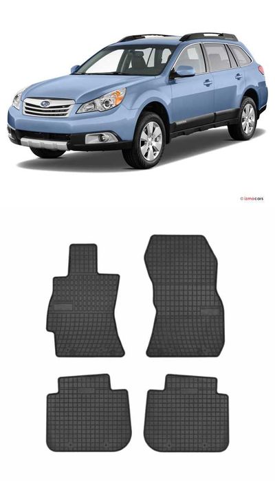 Гумени стелки за Subaru Forester 12-18 Legacy 09-14 Outback 09-14