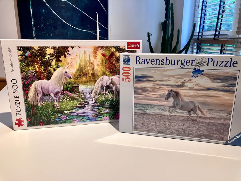 Два нови пъзела Ravensburger и Trefl 500 части
