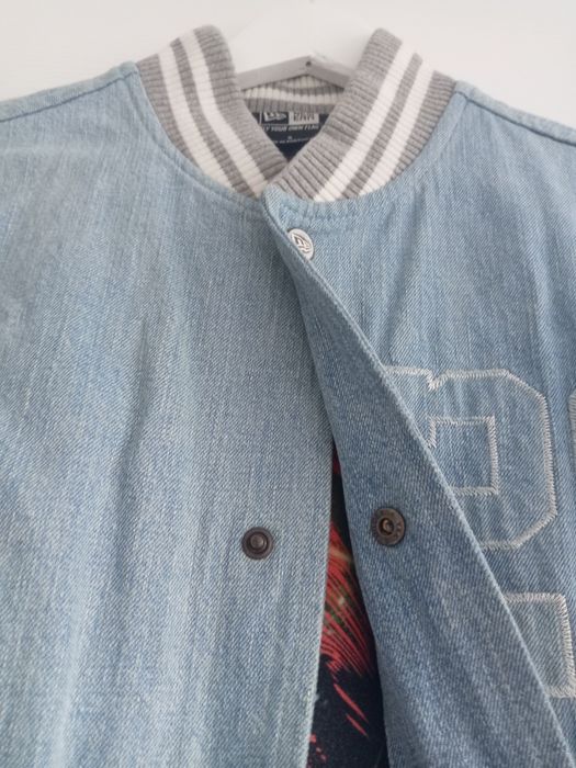 Памучно яке с дънков ефект