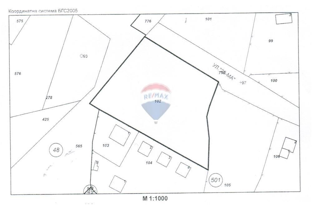Продава се Парцел в с. Българево, Област Добрич - 3101 кв.м за 8 €/кв.м - Снимка #2