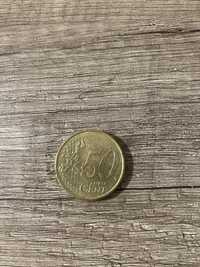 Moneda 50 euro centi 2002