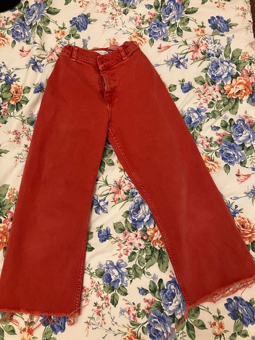 Zara момичешки дънки