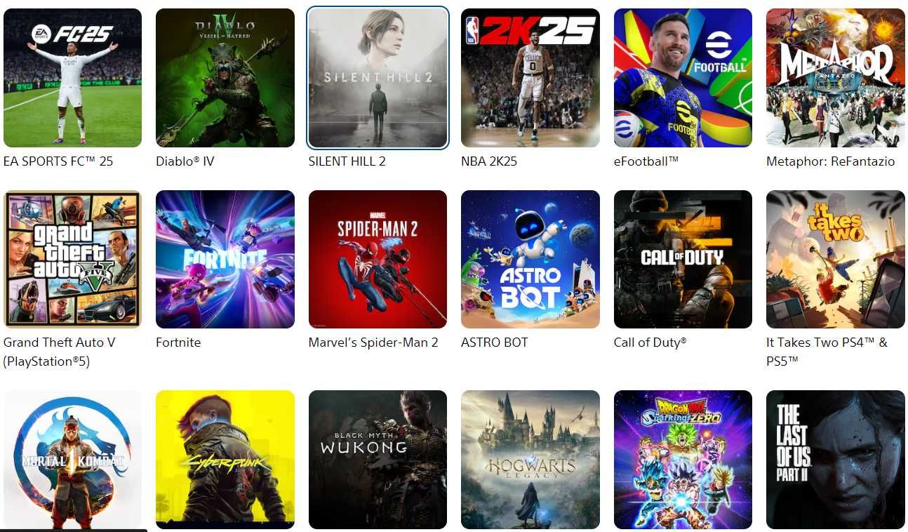 Установка игр игры games game на Playstation PS4 PS5 ПС4 ПС5