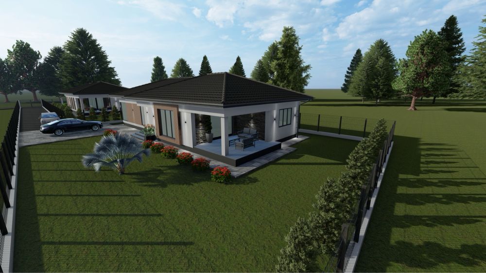 Casa parter la rosu , Satu Nou de Jos