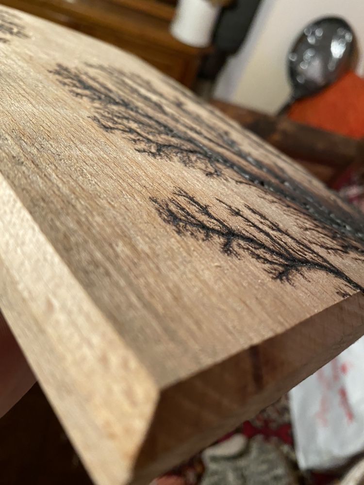 Tablou gravat lemn