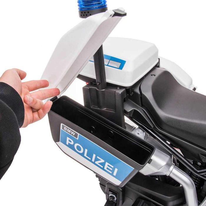 Motocicleta electrica de politie BMW F850GS,CADOU:NR AUTO PERSONALIZAT