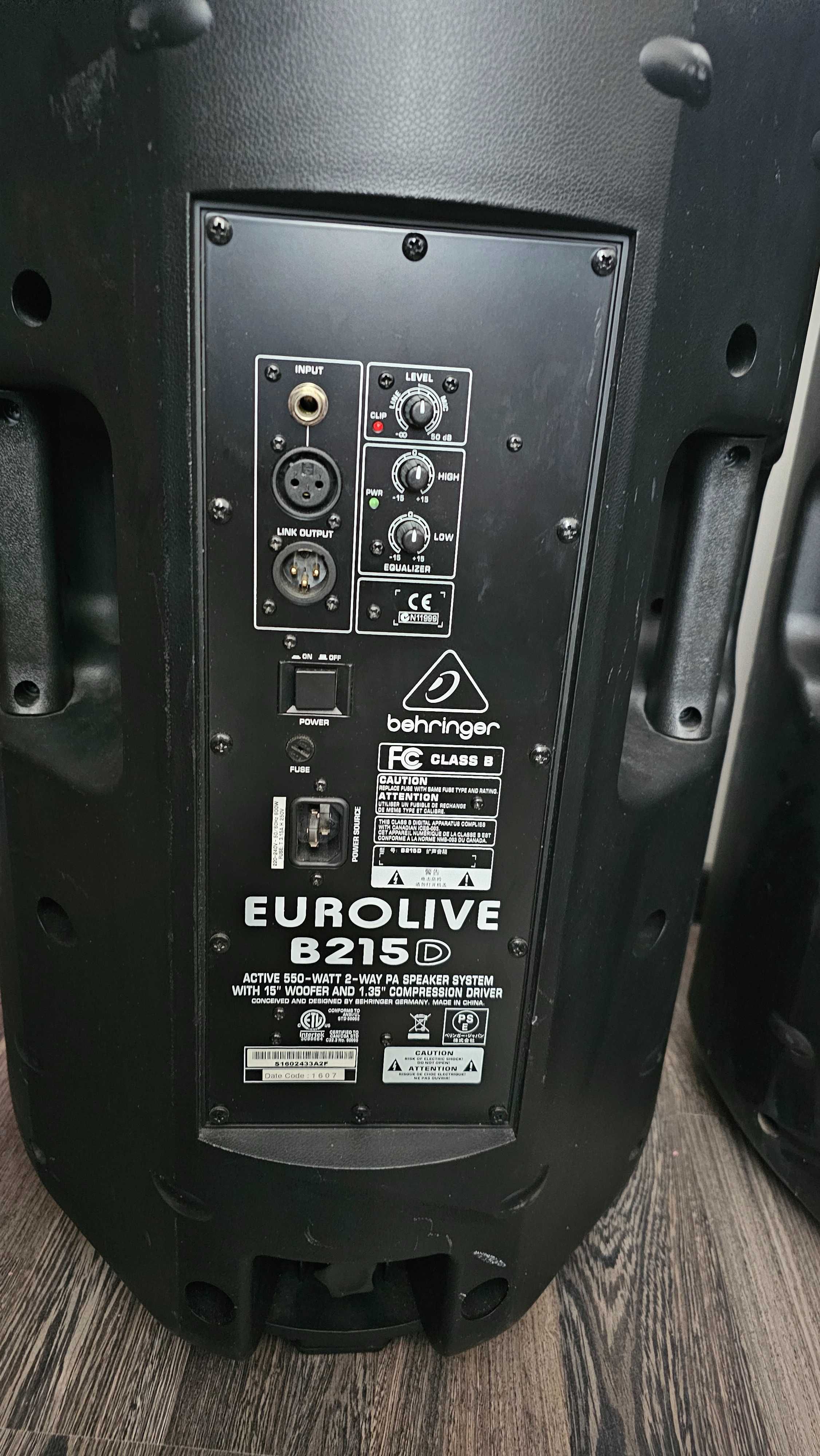 Активни тонколони BEHRINGER B215D 15ки