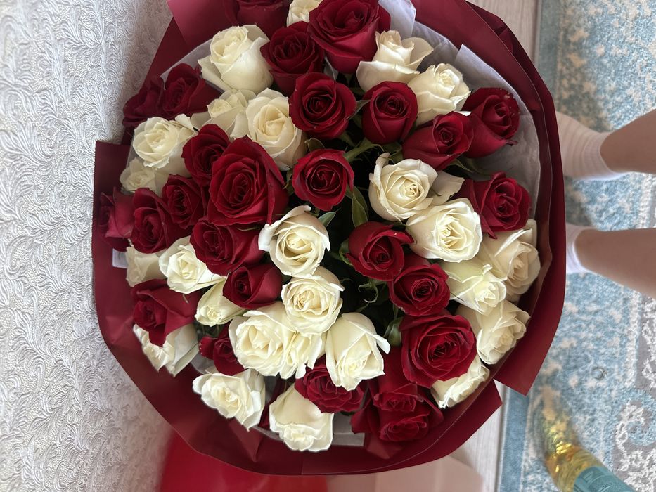 51 роза  кеше алынган  7000