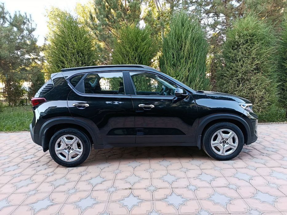 Kia Sonet 2025! Holati ideal. Rangi Qora. 4+pok Propan Gaz