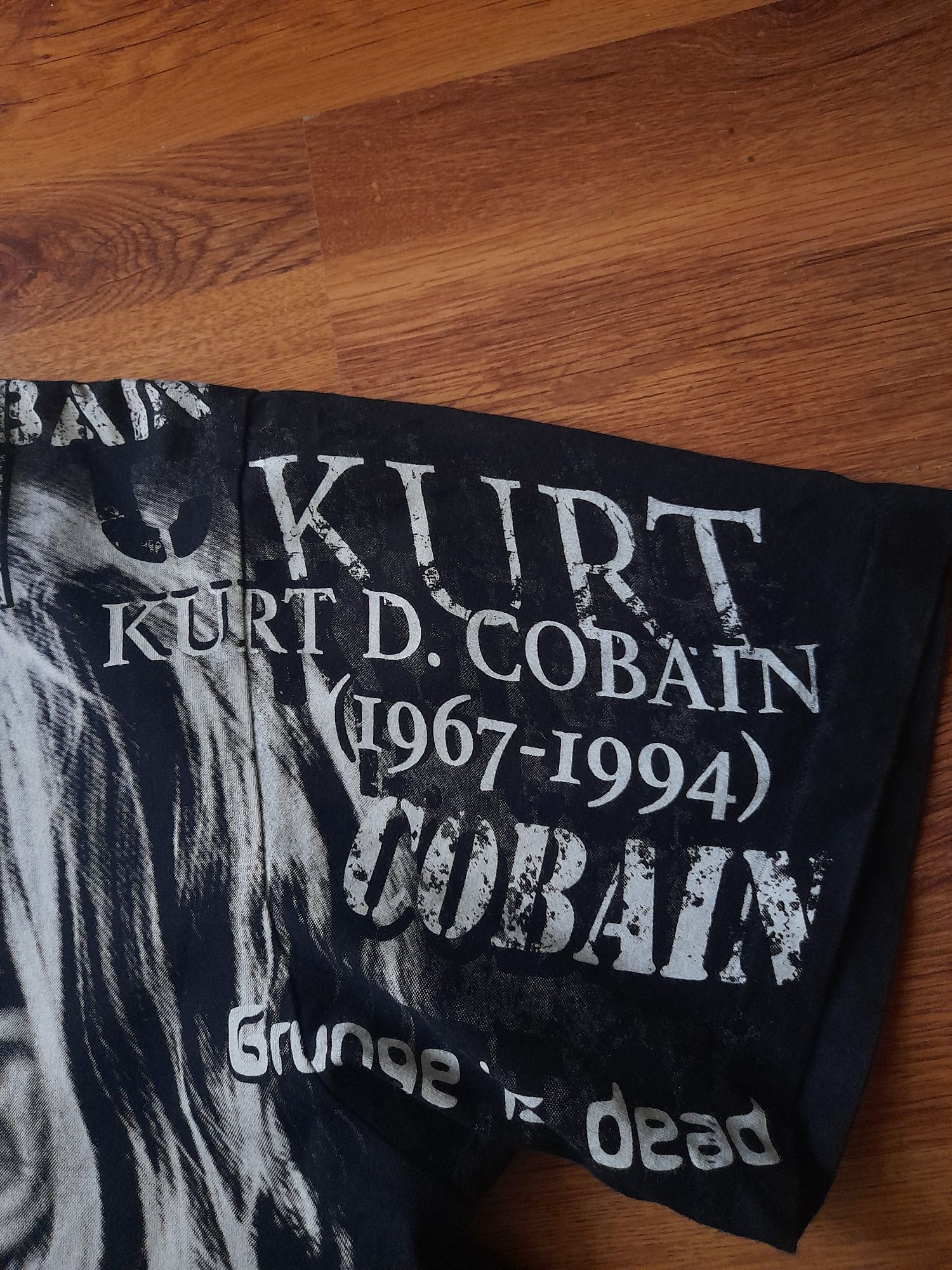 Nirvana Kurt Kobain мъжка ретро тениска XL размер.