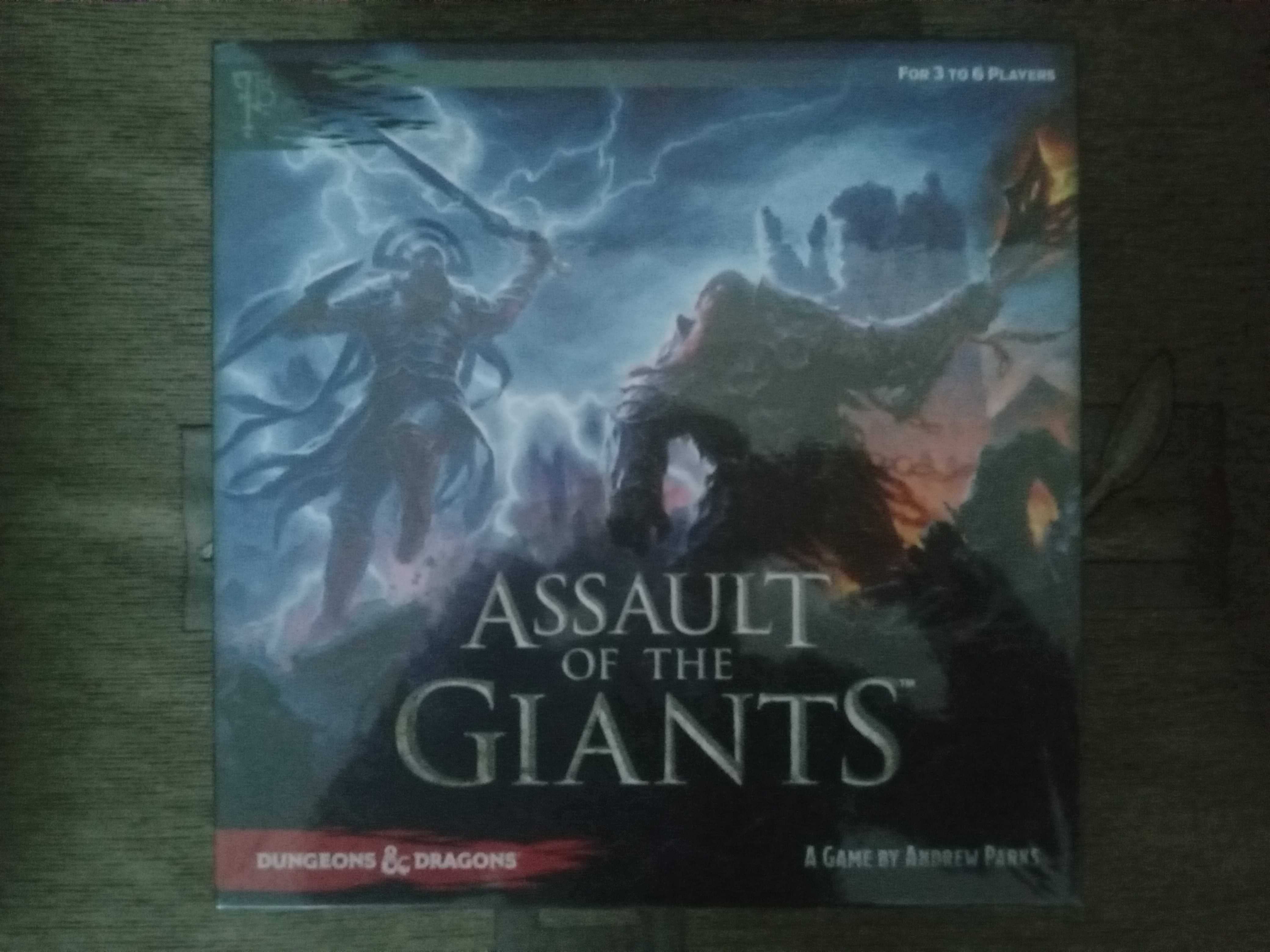 Настолна игра Dungeons & Dragons: Assault of the Giants (2017)