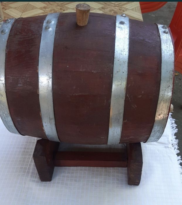 Butoi stejar, artizanal, 9 litri