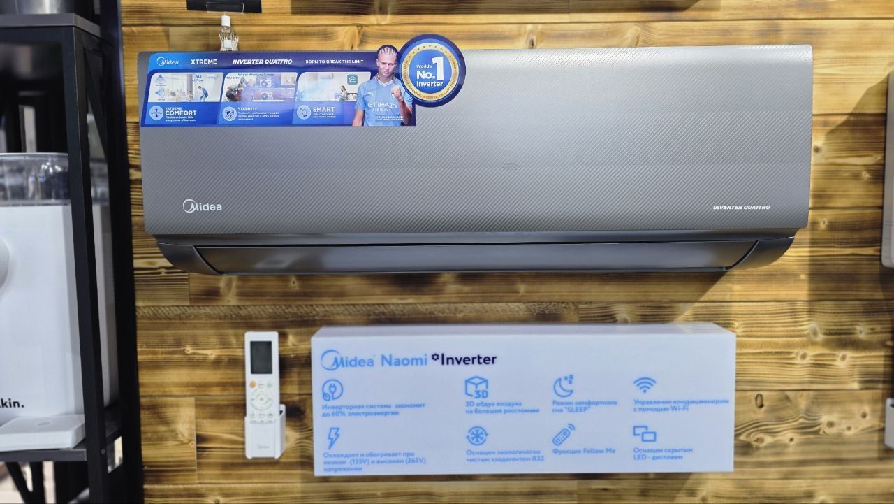 Konditsioner Midea NAOMI INVERTER 12 000 BTU