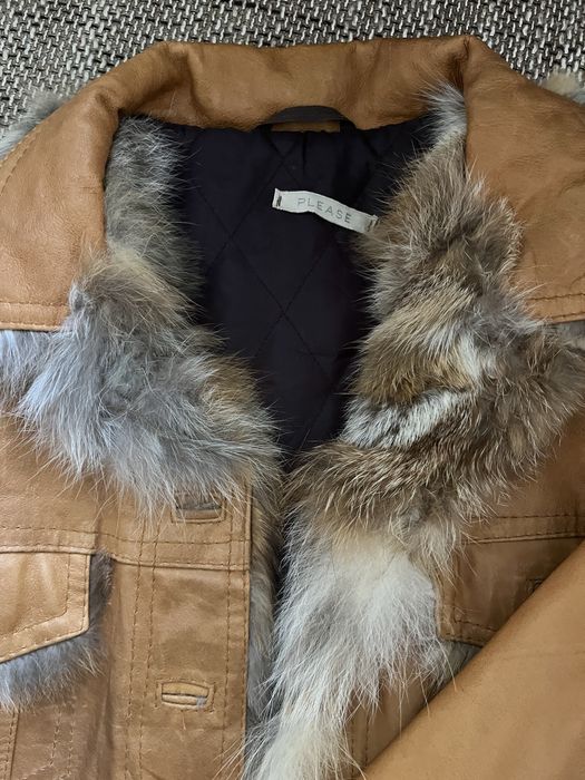 Дамско кожено яке М