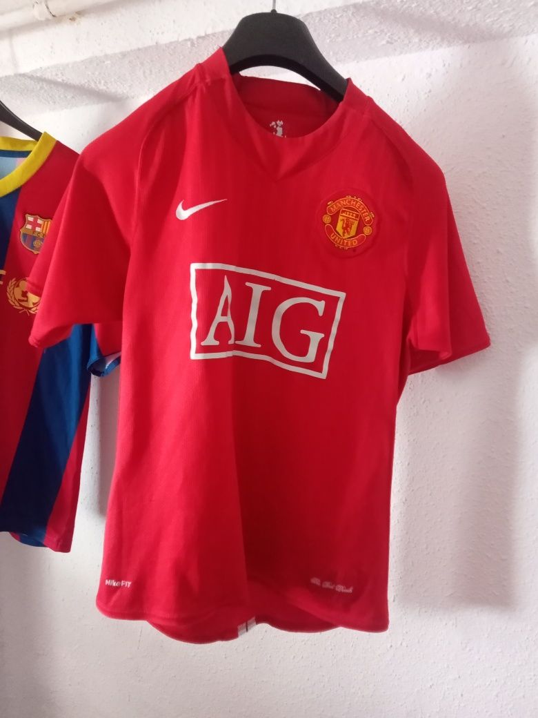 Tricou Fotbal Manchester United - Nr10 Rooney - Marime S Nike Original