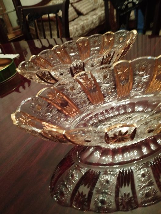 Хрустальная ваза