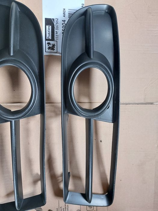 Set grile + proiectoare bara fata SLINE AUDI A4 8E B7 model 2004-2008