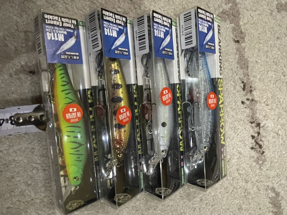 Воблери bearking sparow 115см 15г