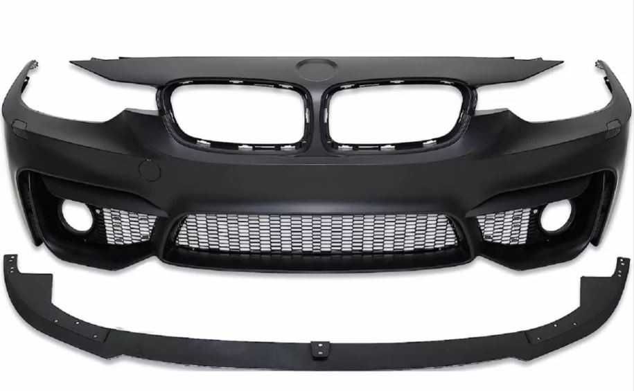 Предна M3 броня с лип за БМВ BMW F30 2011 г-2019г с отвори за халогени