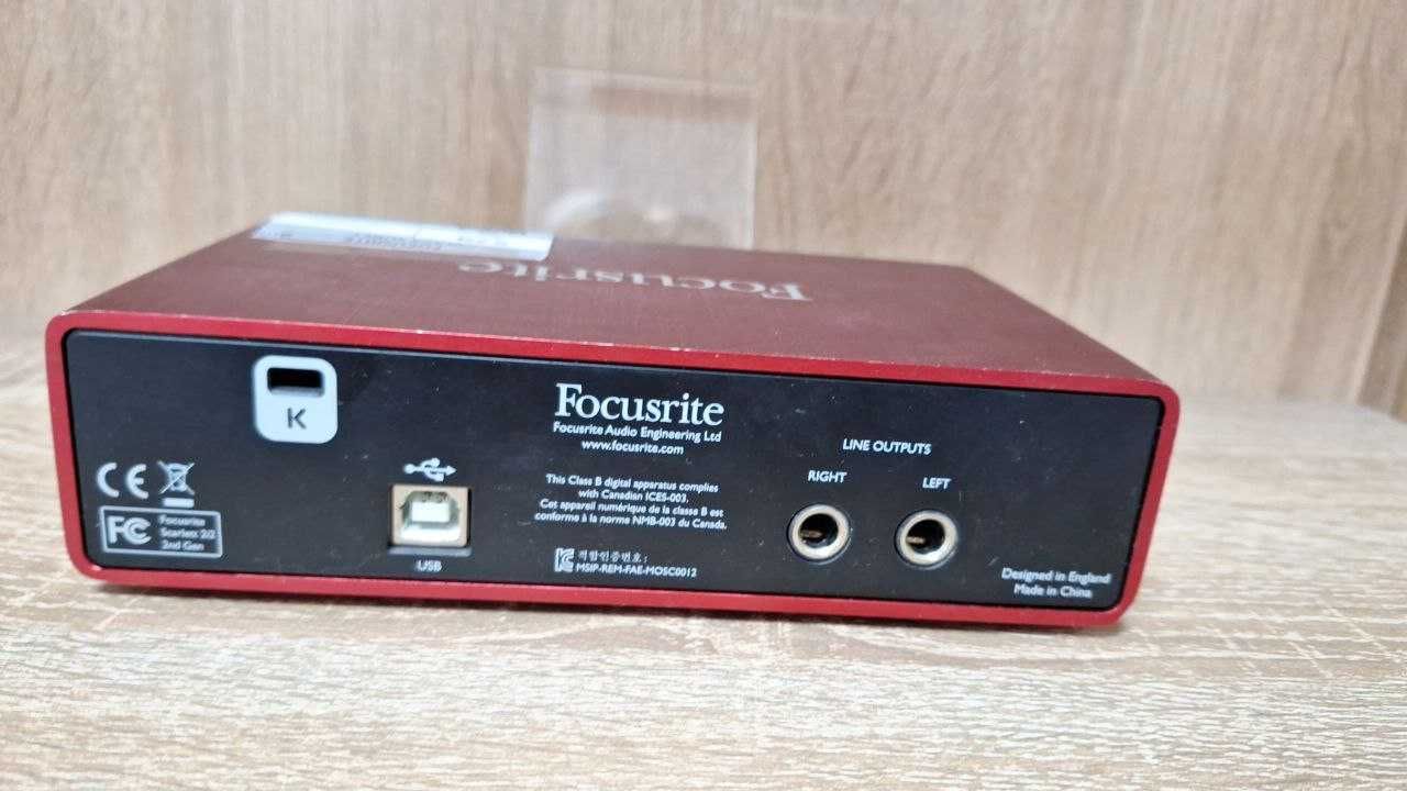 FOCUSRITE SCARLETT 2i2 /Fin X Amanet &Exchange cod 49473