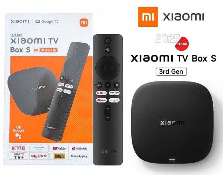 Xiaomi Tv box Gen 3 4K. Smart Tv Android. ест Доставка