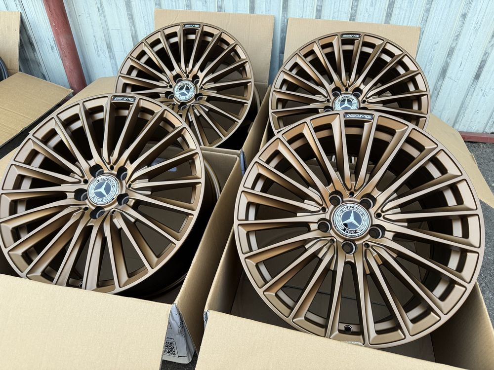 Jante aliaj noi MERCEDES AMG FULL BRONZE - 5x112 R18 8J ET45