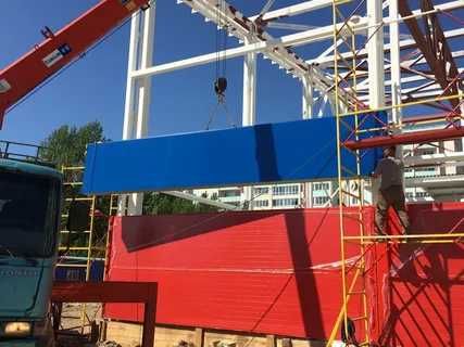 Сэндвич панели от завода