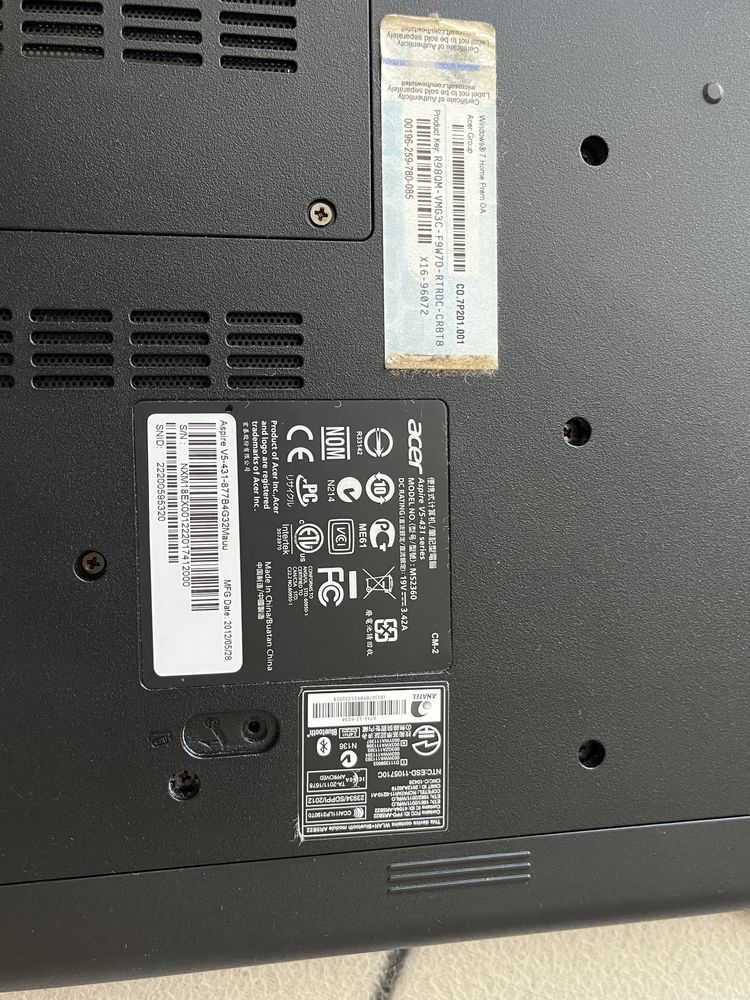 Лаптоп Acer Aspire V5-431