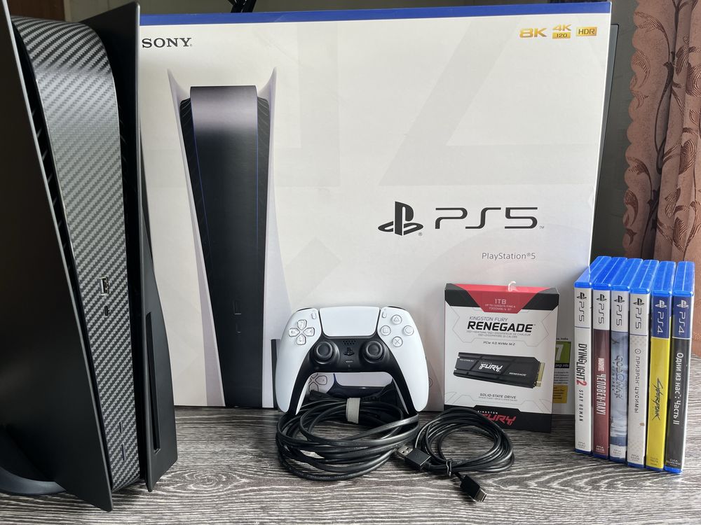 Продам кастомную PS5