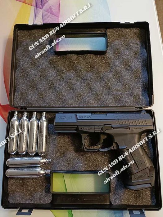 PISTOL SEMI-AUTOMAT - Pentru Combaterea Daunatorilor, MODIFICAT CO2