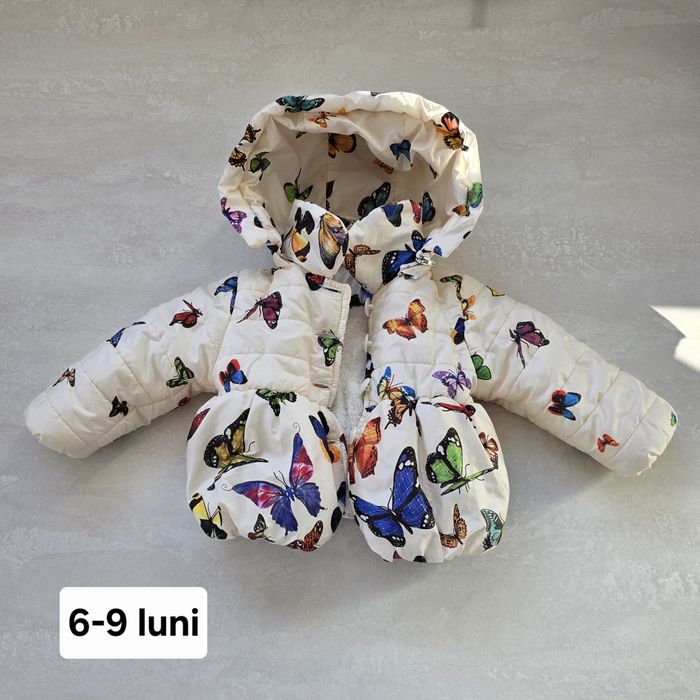 Geaca fetite 6-9 luni