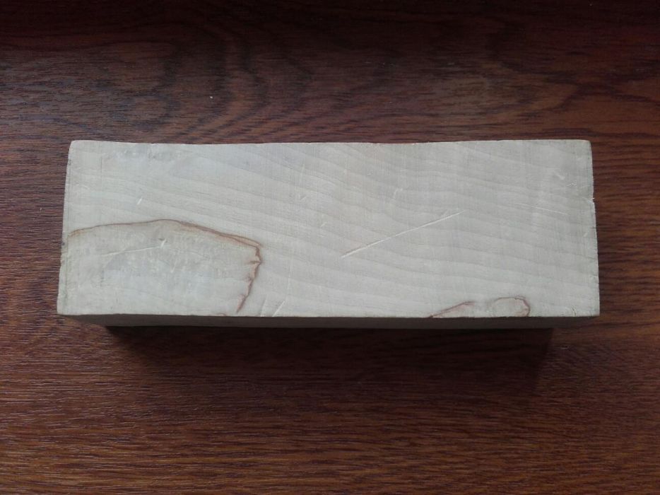 Lemn mesteacan curly birch (de la brisa.fi) maner cutit 30x40x125 mm