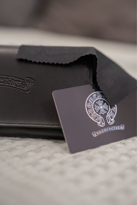 Ochelari Chrome Hearts Transparent si Argintiu