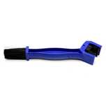 Perie  curatare lant moto, bicicleta, Albastru, Pes holding
