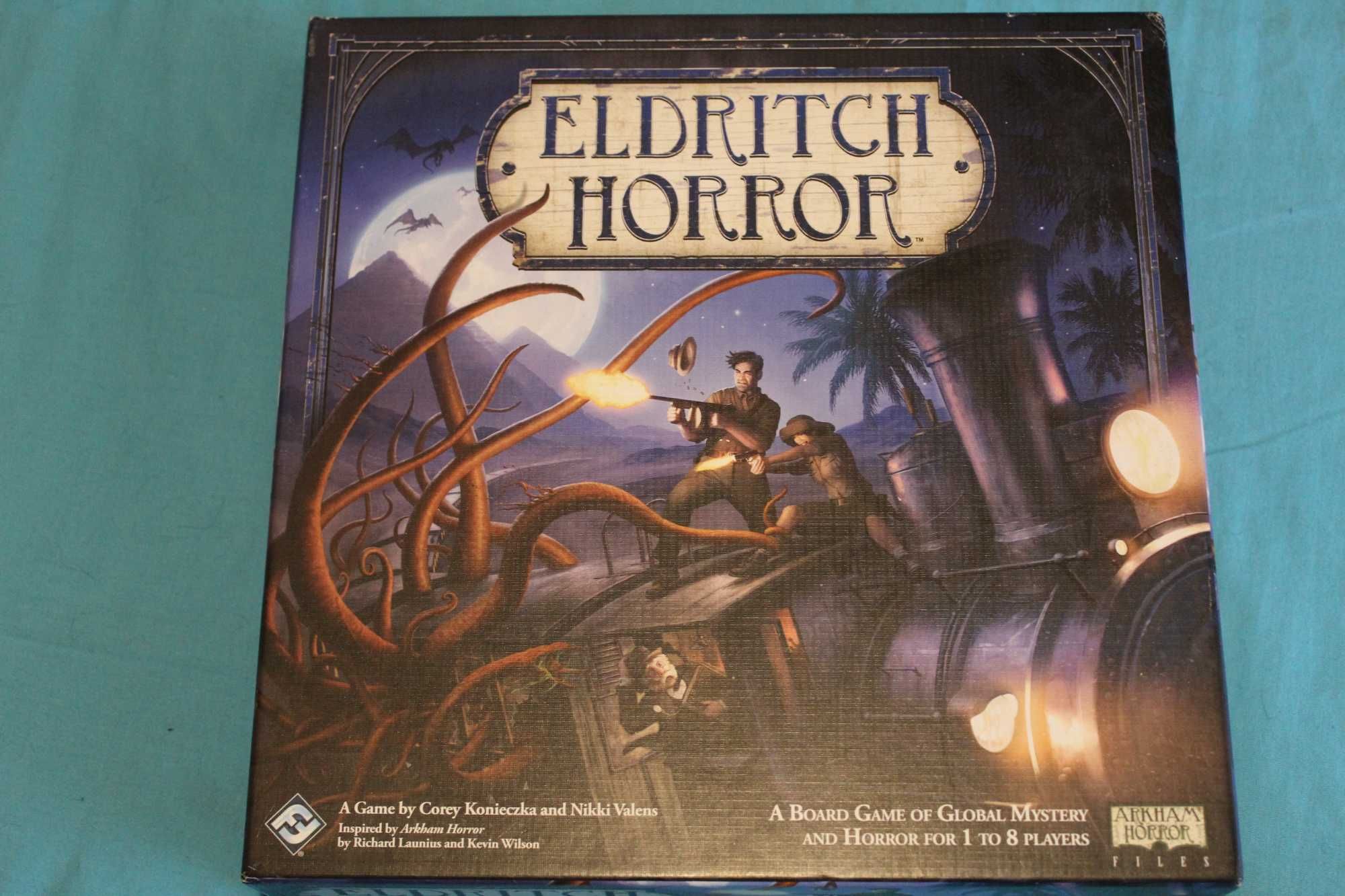 Arkham Horror 2nd/3rd editions, Eldritch Horror, 7 Wonders Duel