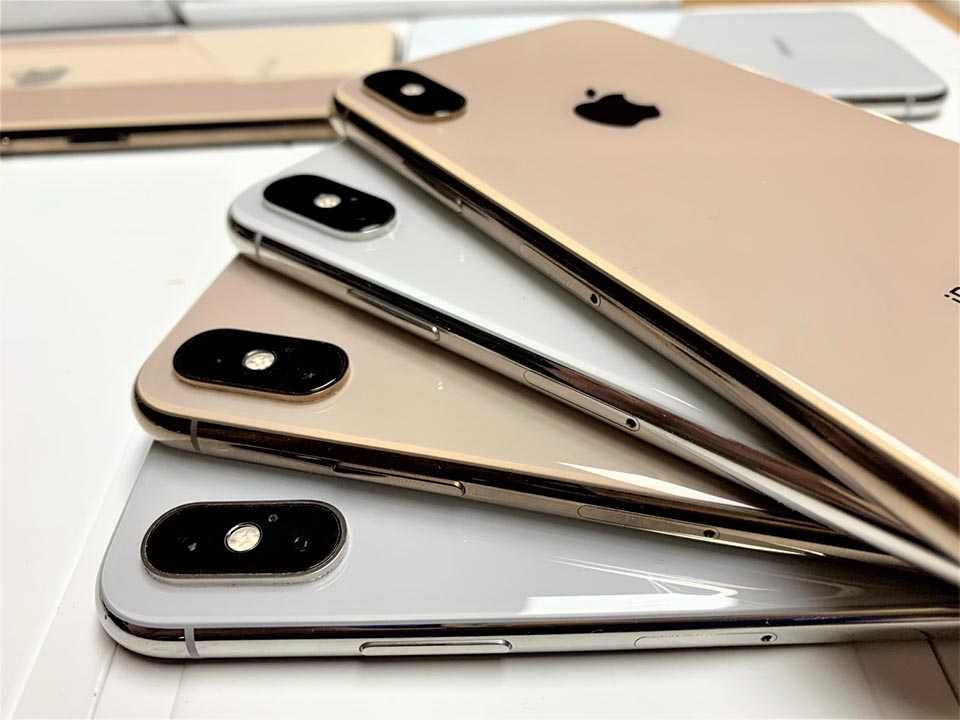 НОВ Apple iPhone XS Max 64GB - 12 месеца ГАРАНЦИЯ-ЛИЗИНГ + 6 ПОДАРЪКА