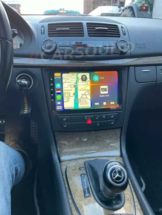 Mercedes W211 - 9" Мултимедия Android 14 Мерцедес Навигация Андроид