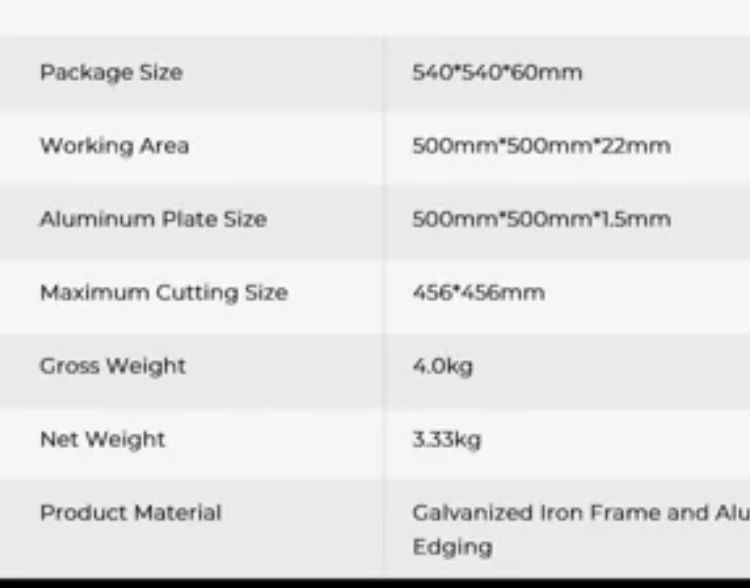 Honeycomb gravare decupare laser creality