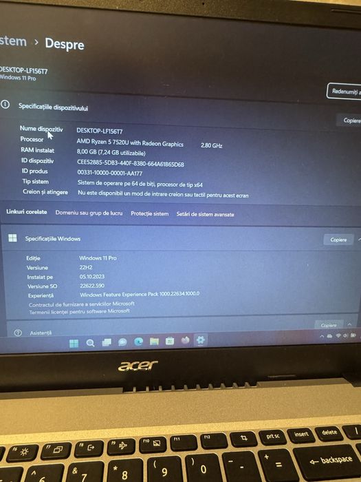 Acer aspire 3 A315-24P