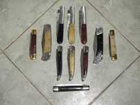 Bricege noi hand made diferite dimensiuni otel damasc sau carbon 1095